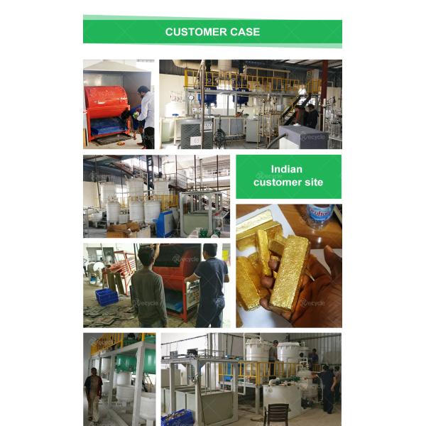 High Metal Recovery Precious Metal Extraction Machine for Refining Gold Palladium Platinum