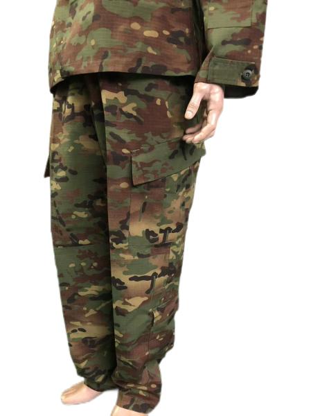 Custom ACU Military Uniform Set Camouflage Ripstop Twill Fabric