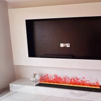 Caminha moderna LED Caminha elétrica controle remoto impermeável e seguro para crianças