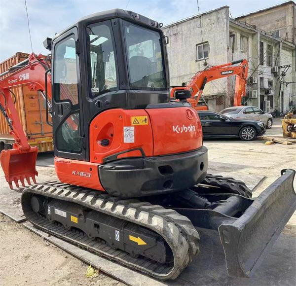 Original 5 Ton Kubota Kx163-5 Mini Excavator Made In Japan 2019 Good Condition 35.5 KW