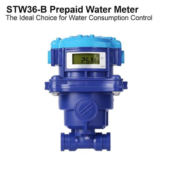 STW36-B Prepaid Water Meter DN15/DN20/DN25 with 7.8 Flow Rate