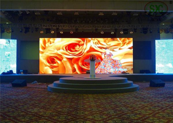 GOB P10 SMD 3528 High resolution full color led display boards for gym / airport