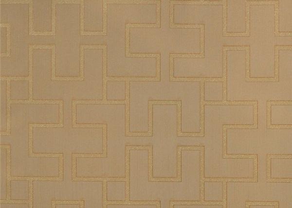 Strippable PVC Plaid Chinese Style Wallpaper TV Background Wallpaper 0.53*9.5m