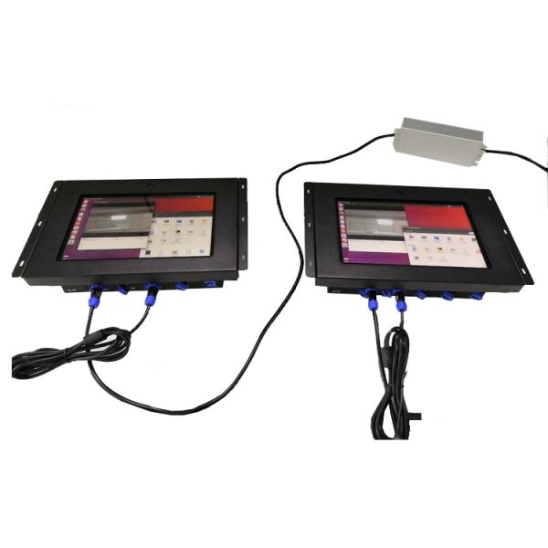 IP65” PC impermeável 350nits do painel Fanless 10,1 com 5MP Webcam