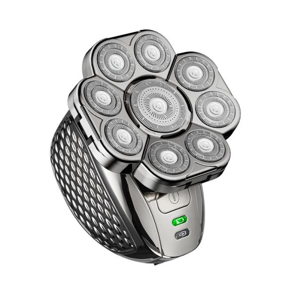 Barbeador Elétrico 8D para Cabeça Cabeçada 6 em 1 Hotel Comercial ao Ar Livre