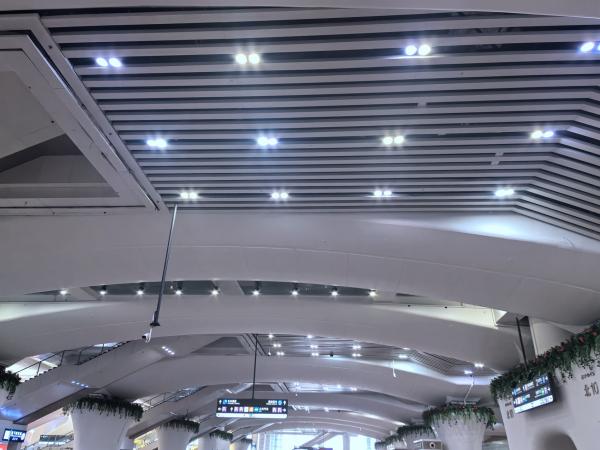 Ceiling Baffle Tile Aluminum Honeycomb Perforated Metal Panels Soundproof Board