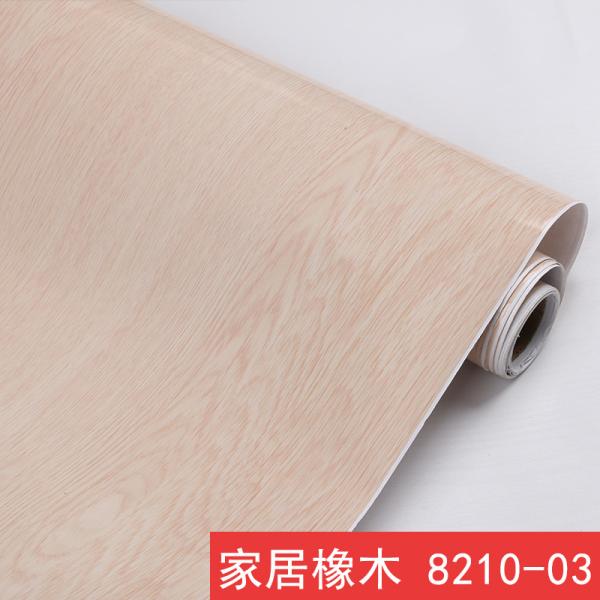 Papeterie peint en vinyle 3D adhésif en PVC Papeterie peint en bois pour armoires en bois