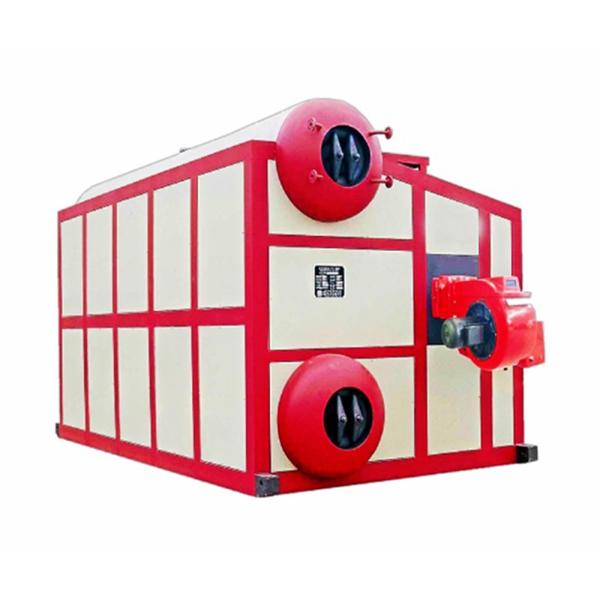 Three Pass Lpg Hot Water Boiler , Natural Gas Hot Water Furnace High Precision