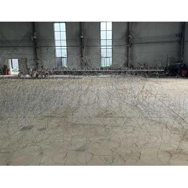 Barrera de alambre de captura Tanques de obstáculos de trayectoria antitanque de envasado malla de alambre