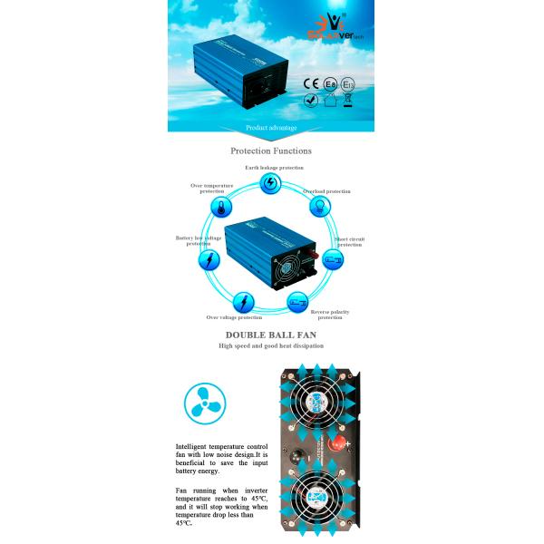 dc к СИД ac показывает чистый OEM инвертора 600W энергии волн синуса