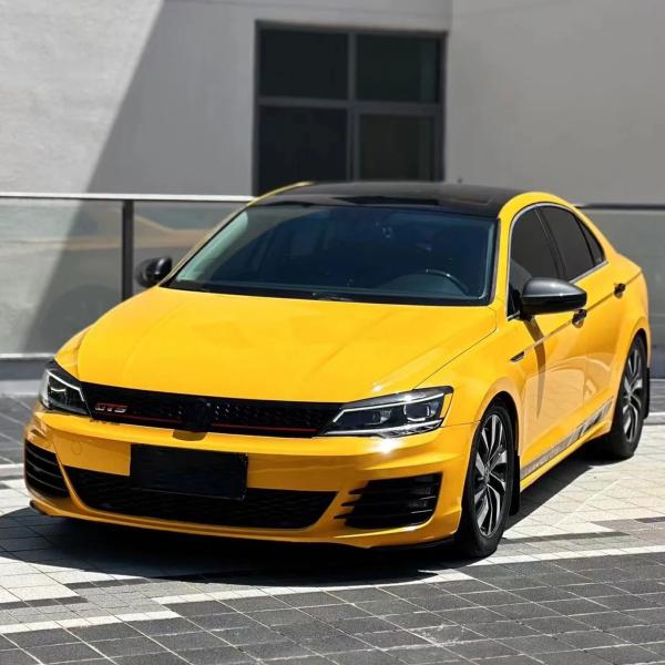 Sunflower Yellow Self-Healing Color Paint Protection Film Hydrophobicity Yellow PPF Wrap Colors