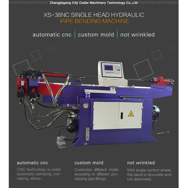 Pipe Bender Jiangsu Pipe Bender Hydraulic Easy to Operate Pipe Bender Machine Para Tubos Rectangulares