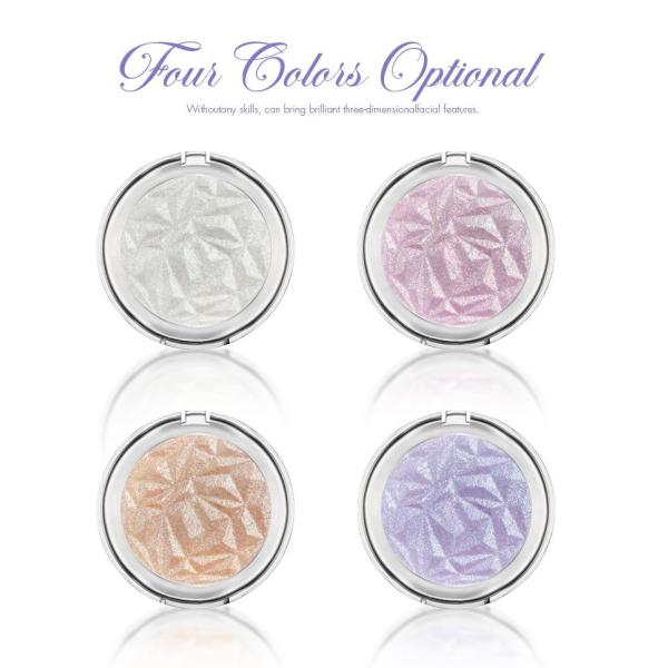 Long Lasting Diamond Glitter Highlighter Pressed Illuminating Powder 3g