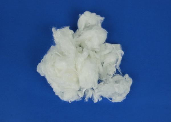 Flame Retardant Viscose Staple Fiber With Raw White / Yellow Color