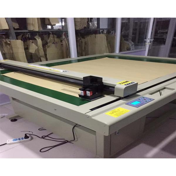 Dual Head HP45 Inkjet Printing Flatbed Cutter Plotter with 456 KG Capacity and 1500x1200mm Print Dimension