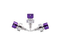 Pompe argentée de jet de cuir embouti du dosage 0.075ml de FEA15mm