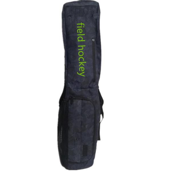 Bolsa de equipamento de hóquei personalizada durável, mochila para tacos de hóquei em campo para 3 a 4 adesivos