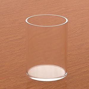 Acrylic Pen Holder 2 Pack,Clear Desktop Pencil Cup Stationery Organizer For Office Desk Accessory -Round