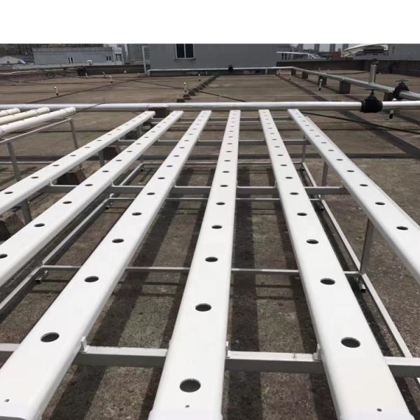 НФТ гидропонические каналы растений для выращивания ПВХ пластиковые трубы для оптимального роста