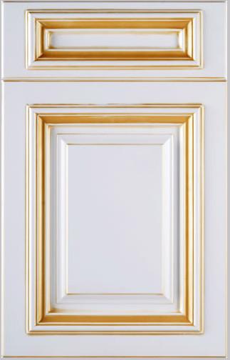 White Golden kitchen door panel,Raised kitchen cabinet,kitchen cabinets,oak kitchen cabinet,cupboard wanted from China