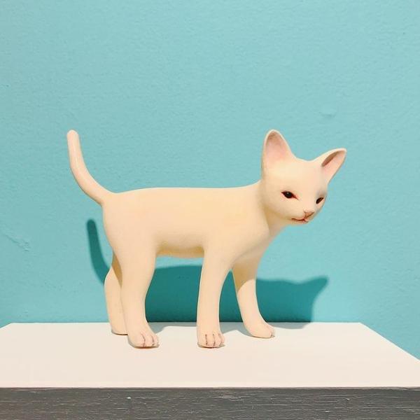 OEM Large Wooden Carved Animals Sculpture Exhibition No Damage