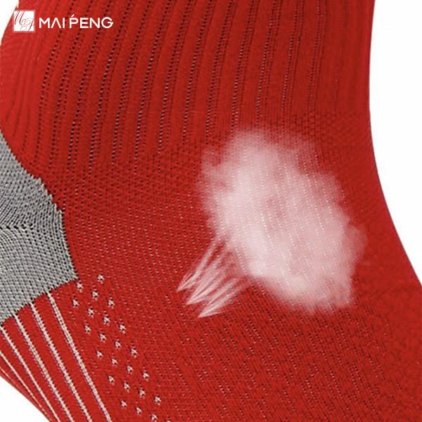 Men Athletic Football Socks Non Slip Crew Outdoor Sports Socks Custom Logo