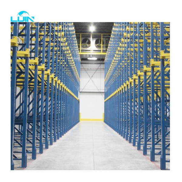 Heavy Duty Beam Shelving Rack / Warehouse Storage Selective Pallet Racking