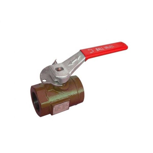 Oilfield Threaded Ball Valve Manifold Control Valve A216 WCB Oil Patch Ball Valve