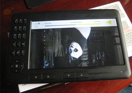 Leitor portátil ORB-701A de Ebook