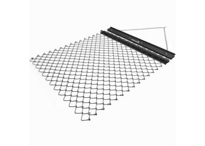 4' X 5' Chain Harrow Mats Steel Mesh Bolt Inserting Type For Living Room