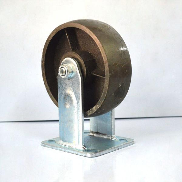 Maximum Load 650kg 4 5 6 8 Inch Castor Cast Iron Caster Wheel FH00132