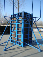 Гибкий собрать форма-опалубку рамки с регулируемыми захватами