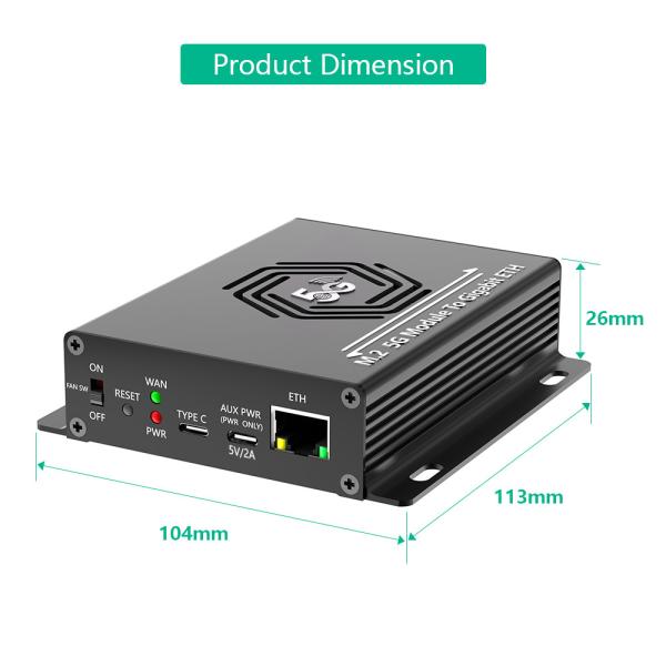 NGFF M.2 4G/5G Модуль на USB 3.0 Адаптер с RJ45 Порт Windows/MacOS/Linux совместимый 4 Антенна Беспроводная карта Riser Беспроводная карта преобразователь для SIM/Micro SIM/Nano SIM 4G/5G/LTE Модуль