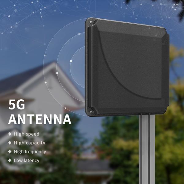 223*194*46mm 50 Ohm Impedance Outdoor WiFi MIMO Panel Antenna for LTE 4G 5G Performance