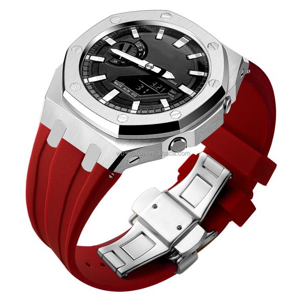 Gen 5 G Shock GA2100 Rubber Band Mod Kit For Casio Watch Modified Case Stainless Steel