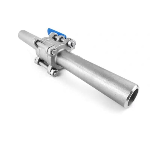 Amostragens US 4/Piece 3PC válvula de esfera com tubo estendido pressão nominal Pn1.6-6.4MPa