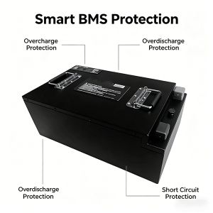 Ebike Scooter Electric Motorcycle Lithium Battery Pack 60V 50Ah LiFePO4 Replacement Battery For 2/3 Wheeler
