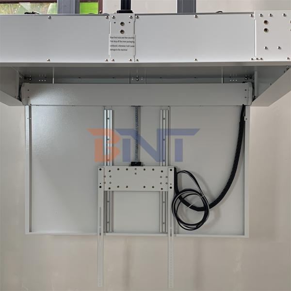 65-Inch Motorized TV Lift Stand with Remote Control Ceiling Flip Down TV Bracket