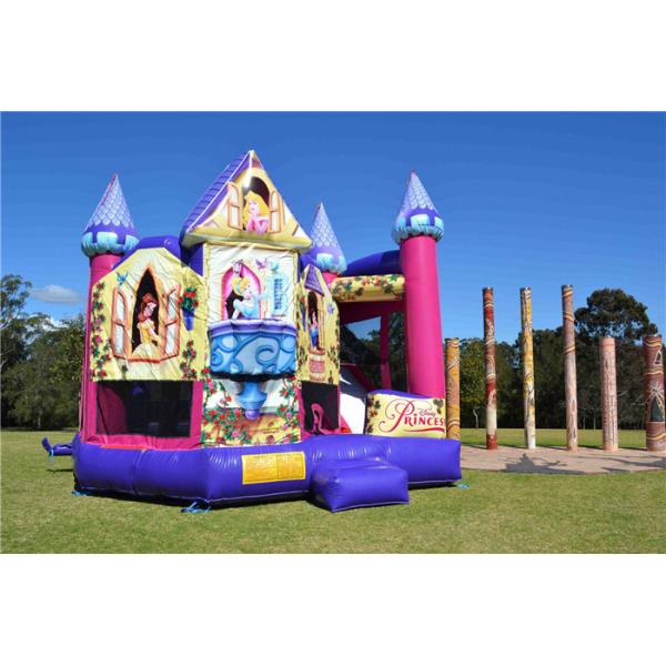 Ярко принцесса 5 Дисней цвета комбинированный скача замок Ин1 для парка атракционов