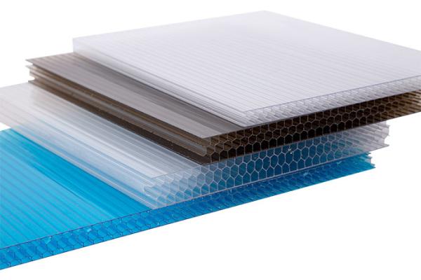 Transparent UV Covered Polycarbonate Hollow Sheet with 6-16 mm Thick Honeycomb Structure for Eco-Friendly Applications