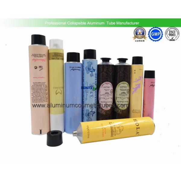 100% Recyclable Aluminum Squeeze Tubes 200ml Volume Silk Screen Printing