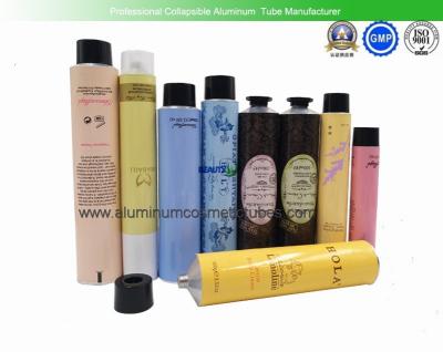 Hair Dye Cream Plastic Cosmetic Tubes Silk Screen Printing Waterproof Corrosion Resistant