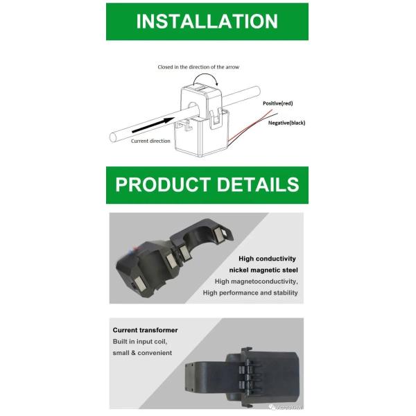 Acrel AKH-0.66/K Ct Разделенный трансформатор сетевого тока с открытым контуром