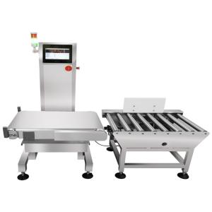 Drink Industry IP54 750mm Check Weigher Machine with Touch Screen Controller for High Accuracy Weight Checking
