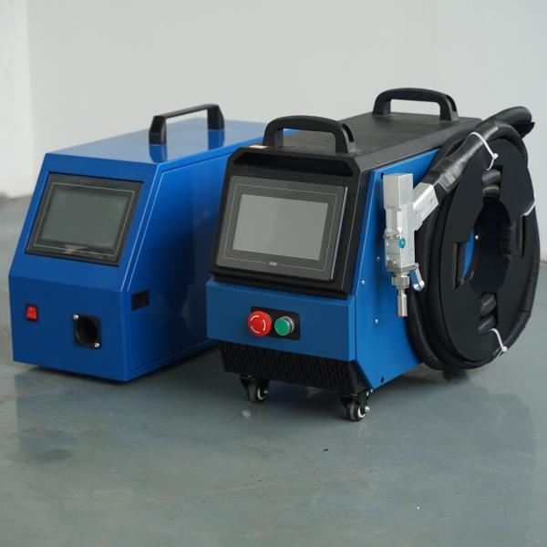 Farms 4 in 1 1500W 1000W 2000W Hand Held Fiber Laser Welding Machine for Portable Laser Rust Remover Dust Old Paint Laser Cleaner