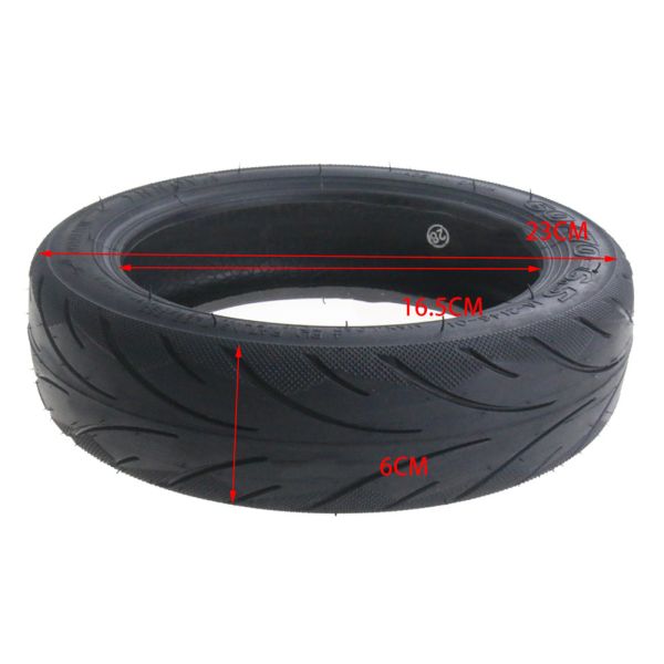 Rubber 10 Inch Tubeless Electric Scooter Tires 60/70-6.5 Size For MAX G30 Electric Scooter Wheel Parts