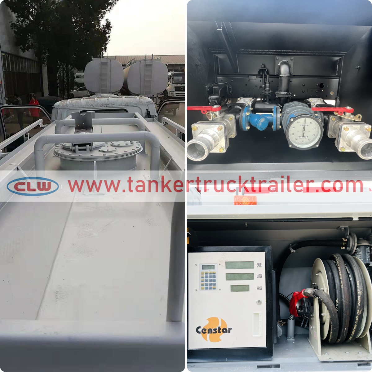 Shacman 4x2 F2000 12CBM 12000 liters Fuel Bowser Refueling Truck