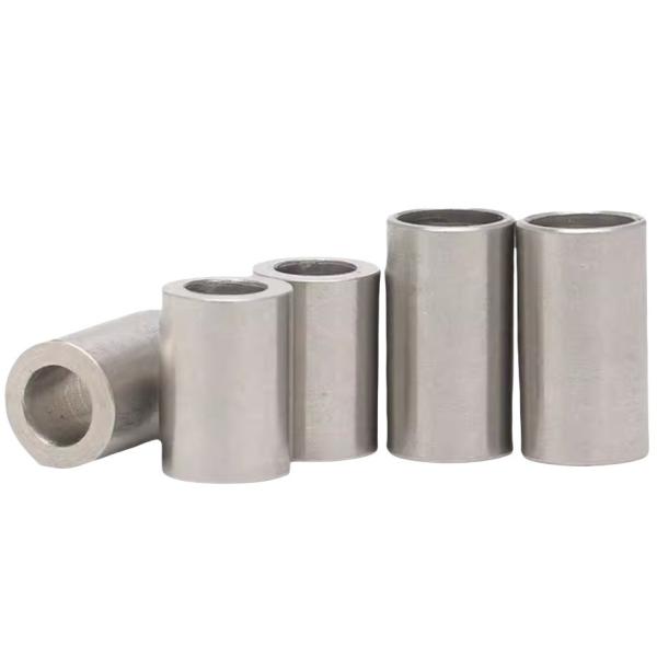 M5 M6 M8 M10 Custom Machining Parts ZINC PLATED Stainless Steel 304 Wear-Resistant Hollow Cylindrical Spacer Sleeve Bushings for Shaft