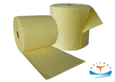 Spill Response Industrial Oil Absorbent Rolls 2-5mm Thickness With High Absorbency