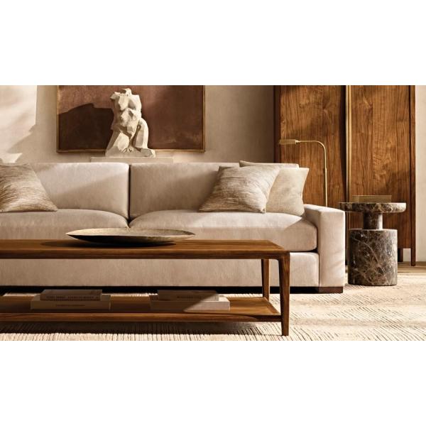 Modern Luxury Sintered Stone Coffee Table Lightweight Customizable